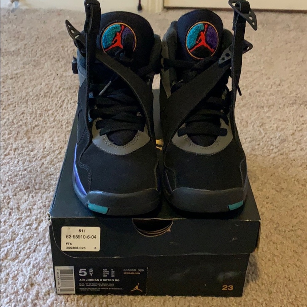 jordan retro 8 aquas